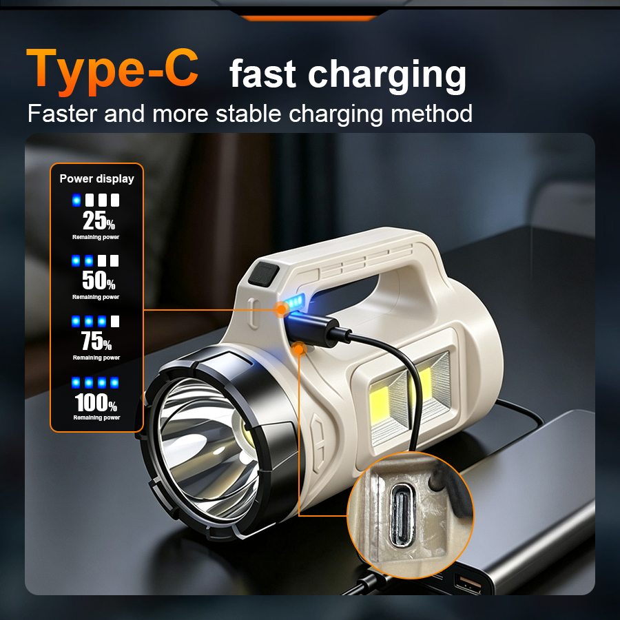 Multiscene Handheld LED Torch  - đánh giá và giá Solar Emergency Charger