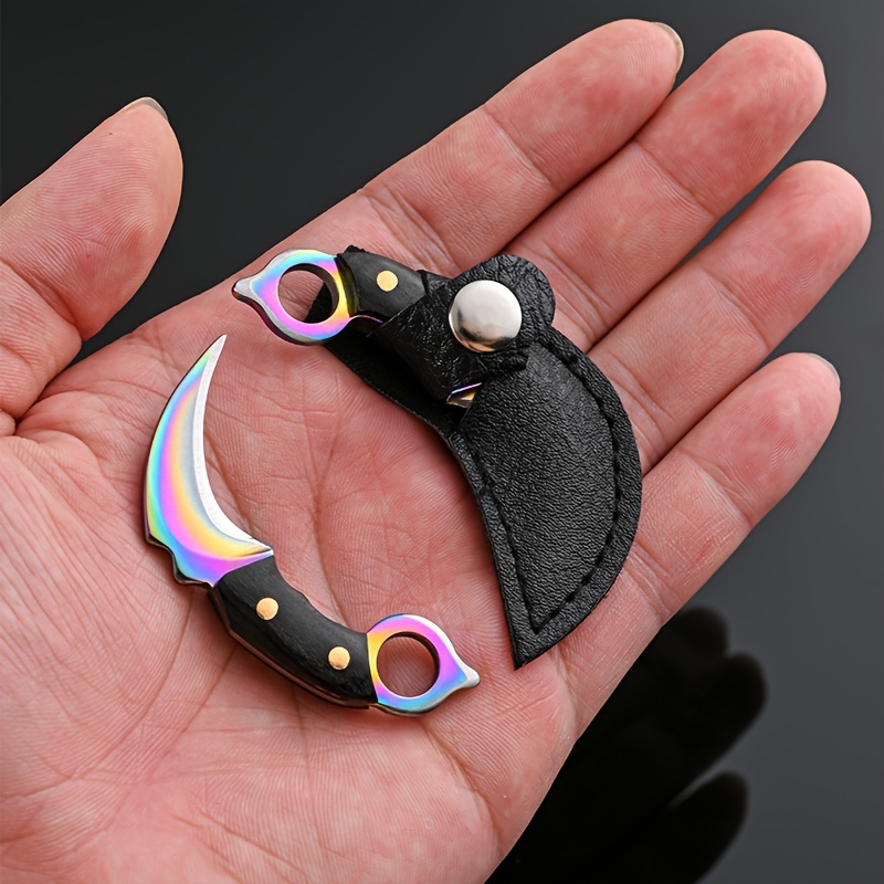 Mini Knife Keychain Pocket Kni - đánh giá và giá Bushcraft Knife Fixed