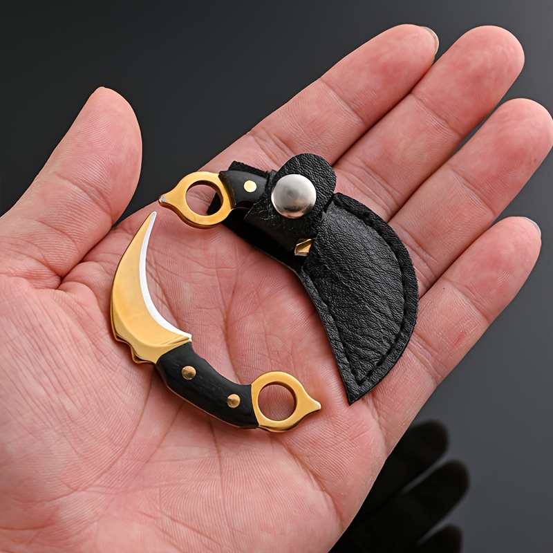 Mini Knife Keychain Pocket Kni - đánh giá và giá Bushcraft Knife Fixed